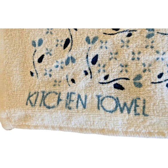 Vintage B&D Kitchen Terry Towel Teapot 100% Cotton Made Taiwan Signature Design - Picture 6 of 8